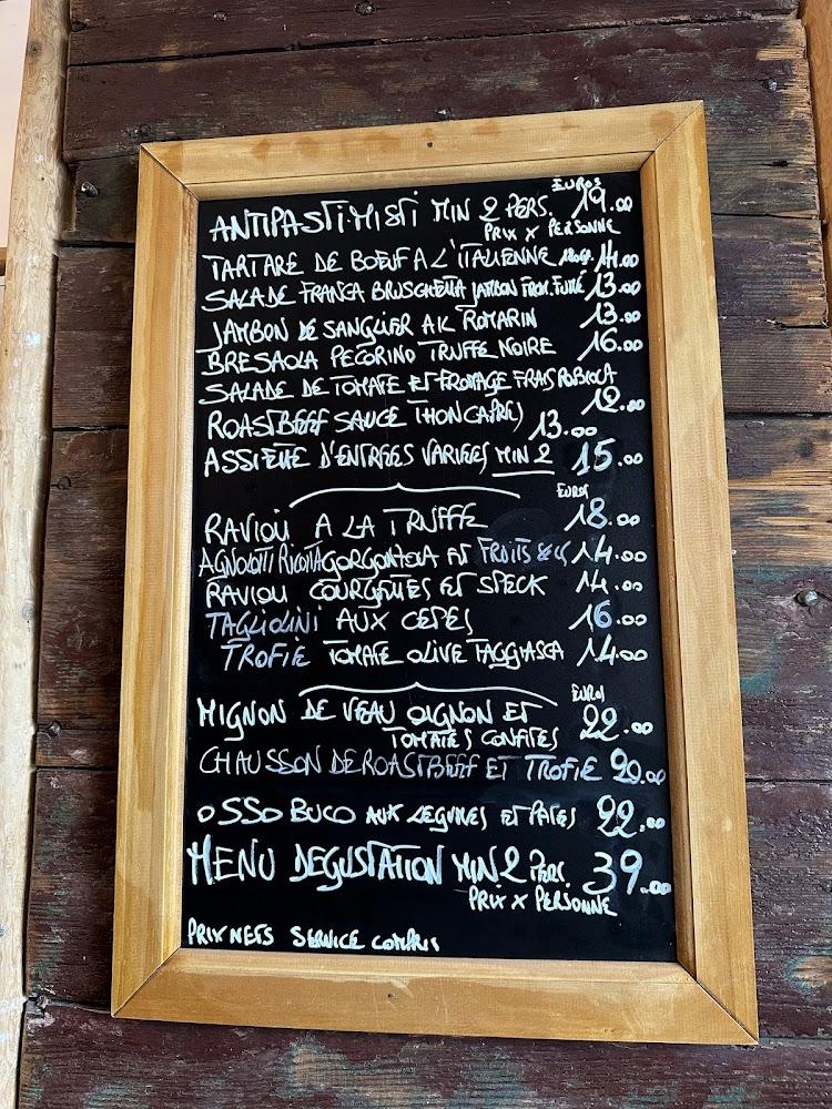 La Maison de Franca Maurizio - Menu Image 3